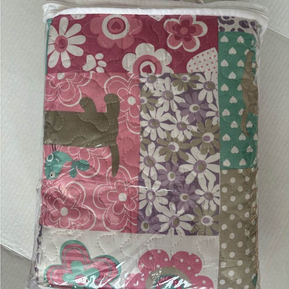Colorful Patchwork Quilt Set - Picture 3 of 3